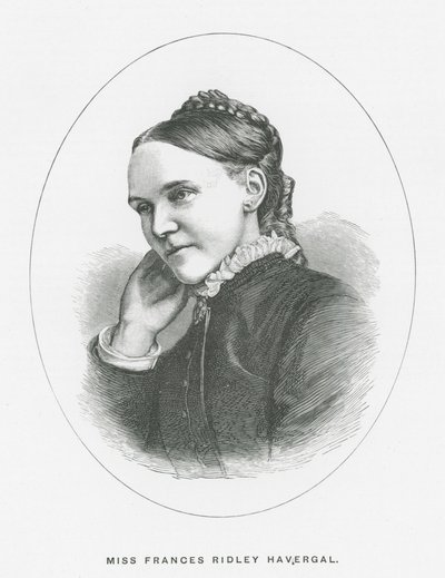 Miss Frances Ridley Havergal (litografi) av English School
