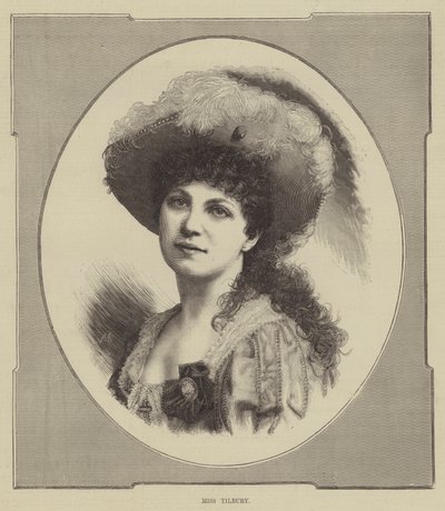 Miss Tilbury (gravyr) av English School