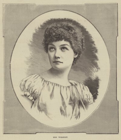 Miss Wolseley (gravyr) av English School