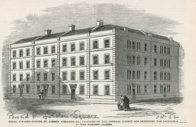 Model Lodging Houses, St Jamess Westminster av English School