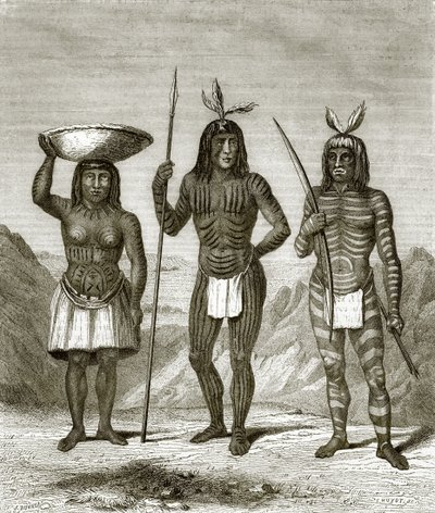 Mohave-indianer av English School