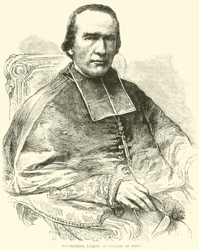 Monseigneur Darboy, ärkebiskop av Paris, mars 1871 av English School