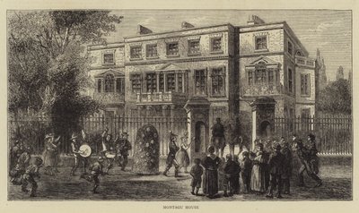 Montagu House (gravyr) av English School