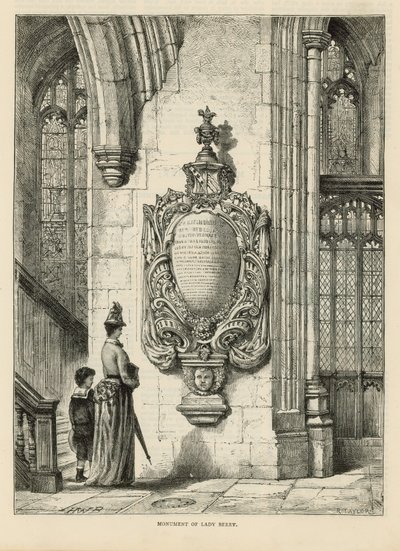 Monument av Lady Berry av English School