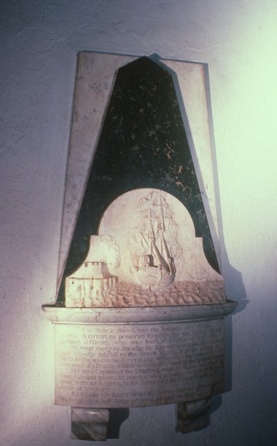 Monument till James Renton av English School