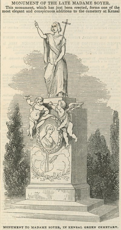 Monument till Madame Soyer av English School