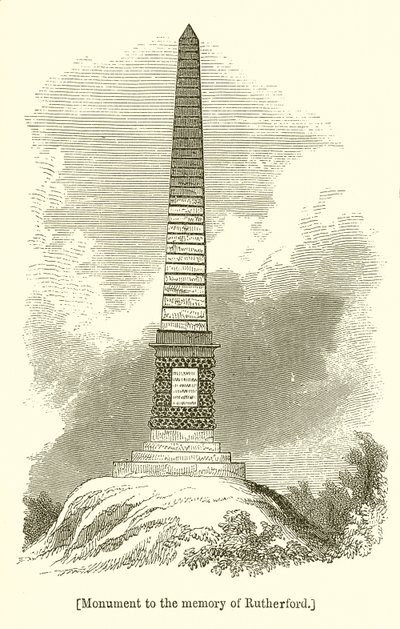 Monument till minnet av Rutherford av English School