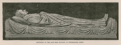 Monument till framlidne Dean Stanley av English School