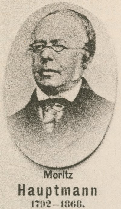 Moritz Hauptmann (gravyr) av English School