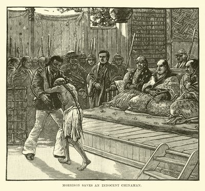 Morrison räddar en oskyldig kineser av English School