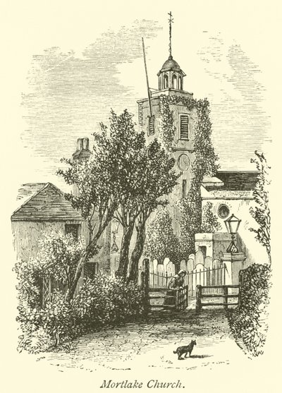 Mortlake kyrka av English School