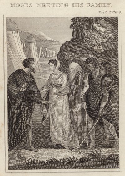 Moses träffade sin familj av English School
