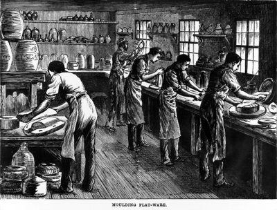 Formbestick, 1800-tal av English School