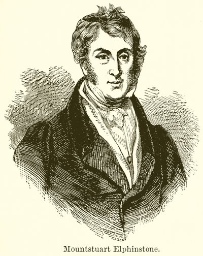 Mountstuart Elphinstone av English School