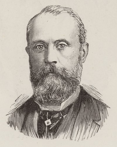 A C Morton, parlamentsledamot (gravyr) av English School