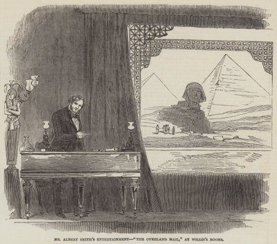 Mr Albert Smiths underhållning, "The Overland Mail," på Willis
