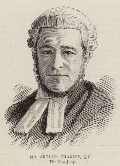 Mr Arthur Charles, QC (gravyr) av English School