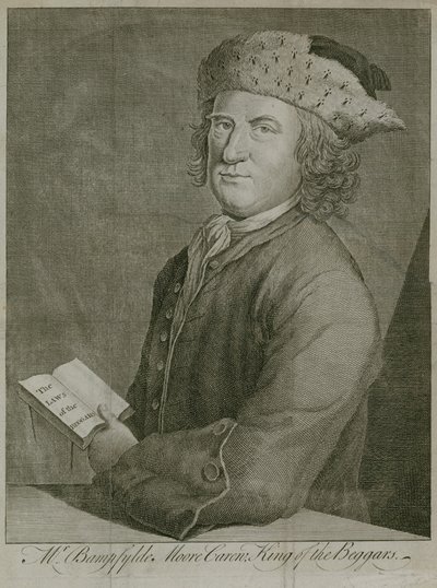 Mr Bampfylde Moore Carew, tiggarnas kung av English School