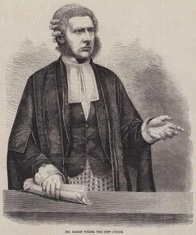 Mr Baron Wilde, den nya domaren av English School