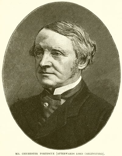 Mr. Chichester Fortescue (efteråt Lord Carlingford) av English School