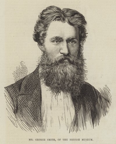 Mr George Smith, från British Museum (gravyr) av English School