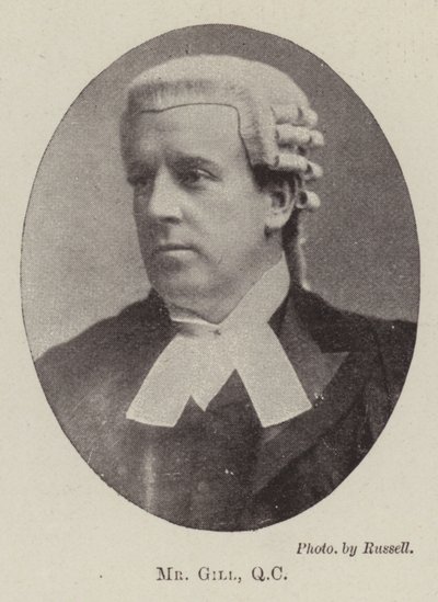 Mr Gill, QC (gravyr) av English School