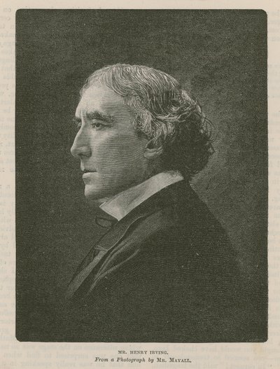 Mr Henry Irving, skådespelare av English School