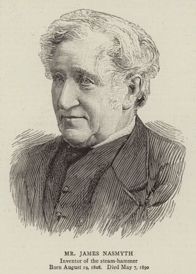 Mr James Nasmyth (gravyr) av English School