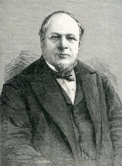 Mr. John Young, borgmästare i Sydney, illustration från The Graphic 8 maj 1886 av English School