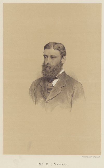 Herr R C Vyner (litho) av English School