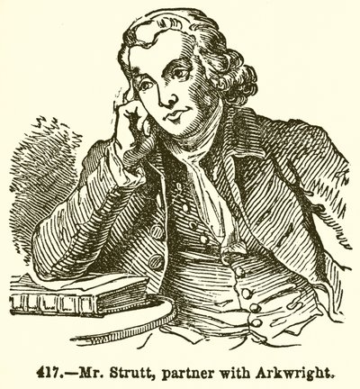 Mr Strutt, partner med Arkwright av English School