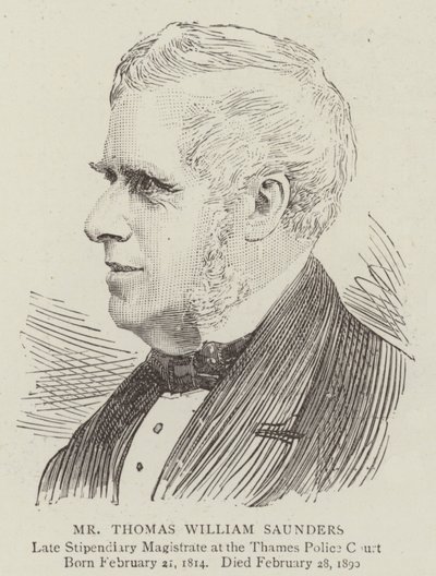 Thomas William Saunders av English School