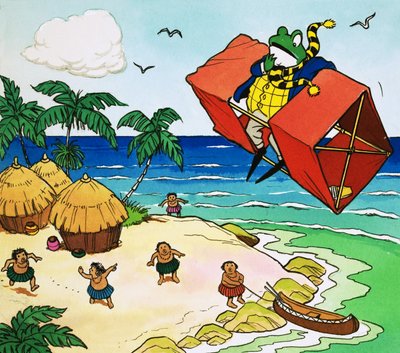 Mr Toad i se kiteswed av English School