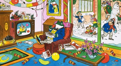 Mr Toad ser farve-tv av English School