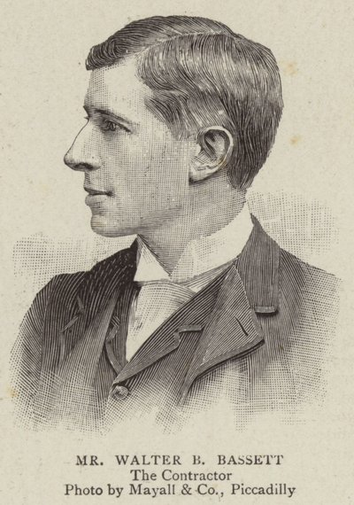 Mr Walter B Bassett (gravyr) av English School
