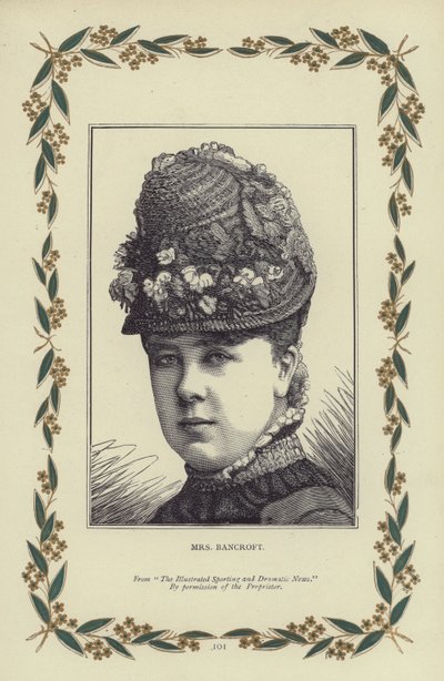 Fru Bancroft (gravyr) av English School