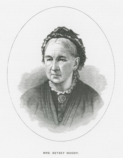 Mrs Betsey Moody (litografi) av English School