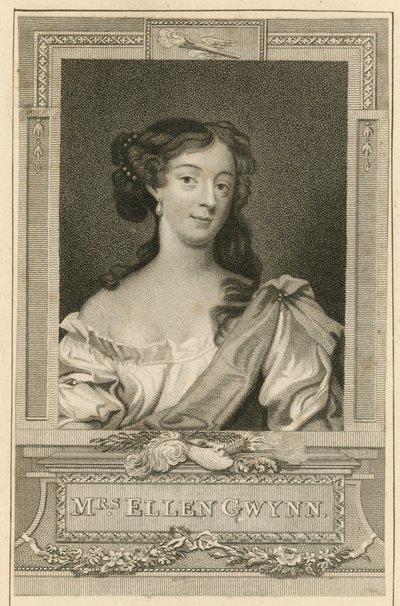 Mrs Ellen Gwynn, skådespelerska av English School