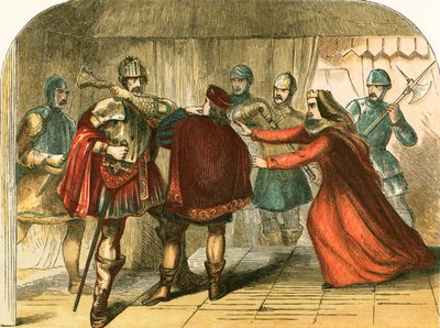 Mordet på prinsen av Wales av Edward IV och hans bröder av English School