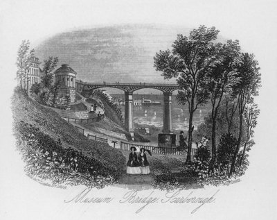 Museum Bridge, Scarborough (gravyr) av English School