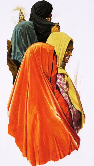 muslimska kvinnor av English School