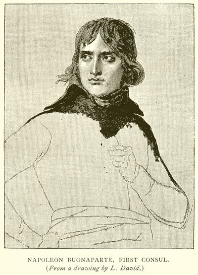 Napoleon Bonaparte, förste konsul av English School