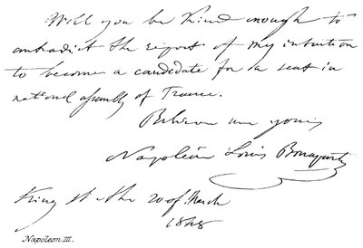 Napoleon III av English School