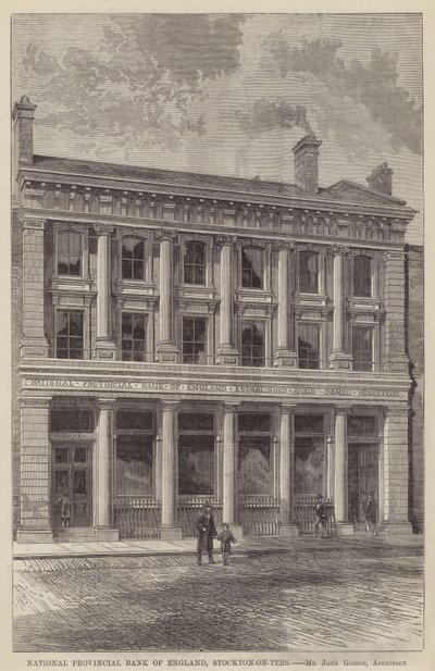 National Provincial Bank of England, Stockton-on-Tees (gravyr) av English School