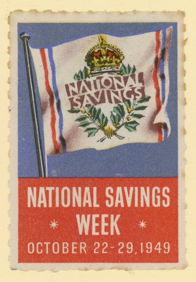 Nationella sparveckan, 22-29 oktober 1949 av English School