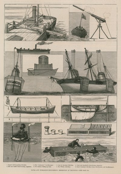 Naval and Submarine Engineering Exhibition på Islington av English School