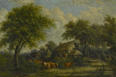 Nära Berkswell, ca 1850 av English School