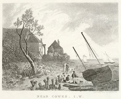 Nära Cowes, Isle of Wight av English School