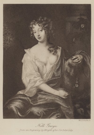 Nell Gwyn (gravyr) av English School