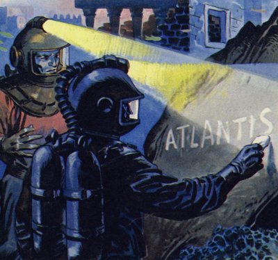Nemo skrev Atlantis i kritsten av English School